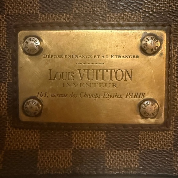 Louis Vuitton Damier Ebene Brooklyn Canvas Bag—2008 France - Picture 11 of 16